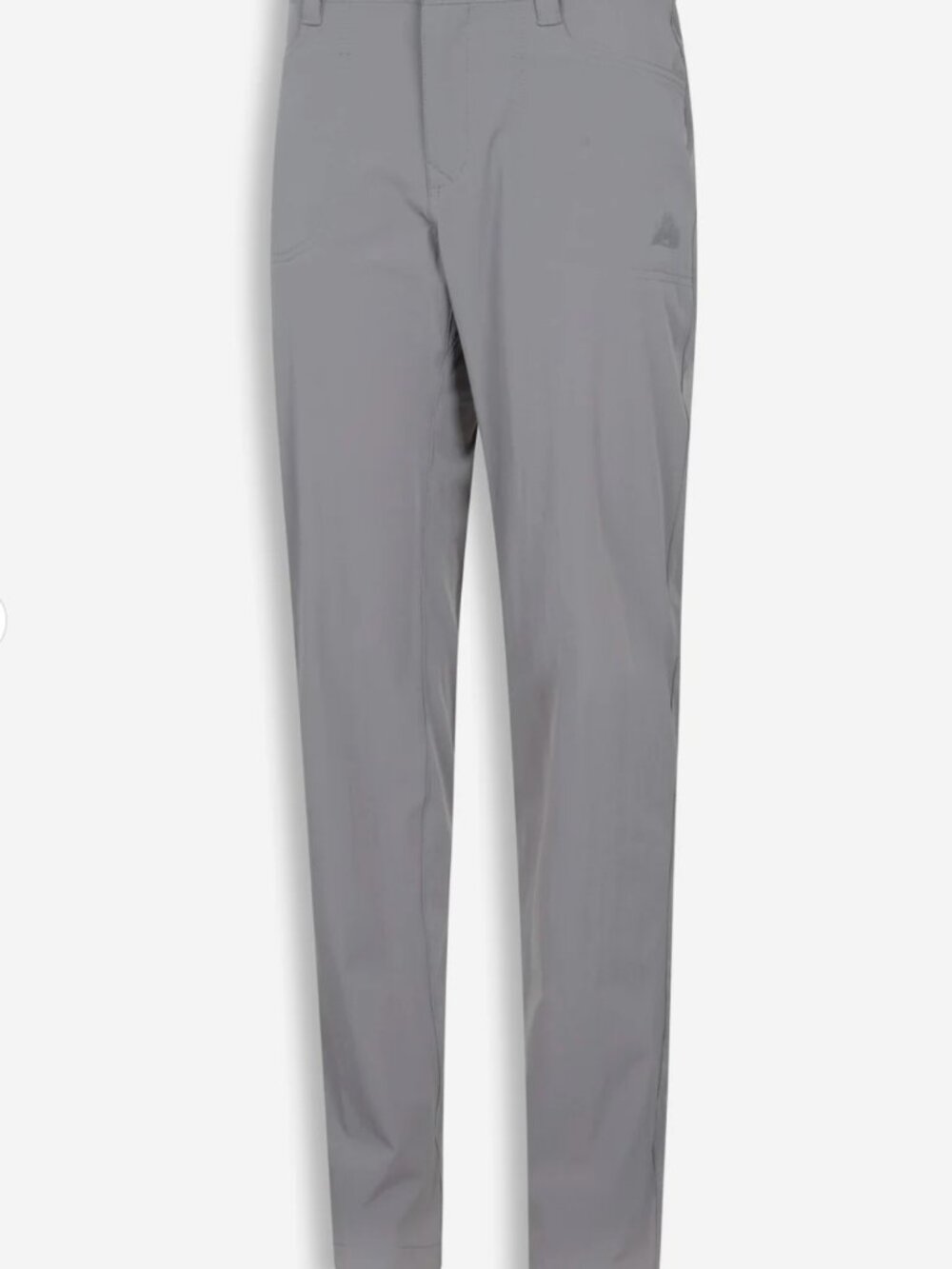 EMS Compass Womens 4 Point Slim Pant Grey Sz 12 Lightweight Quick Dry Hiking